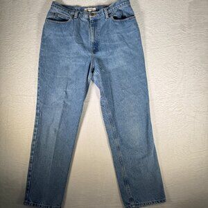 Vtg Jones Sport High Rise Mom Jeans Size 16 in Medium Wash Denim